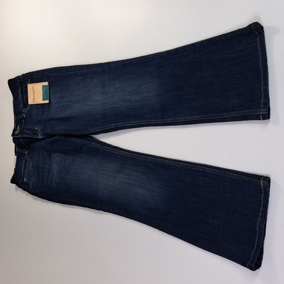 Wrangler Bootcut Faded Blue Jeans Size 5/6 x 30 - Picture 10 of 16